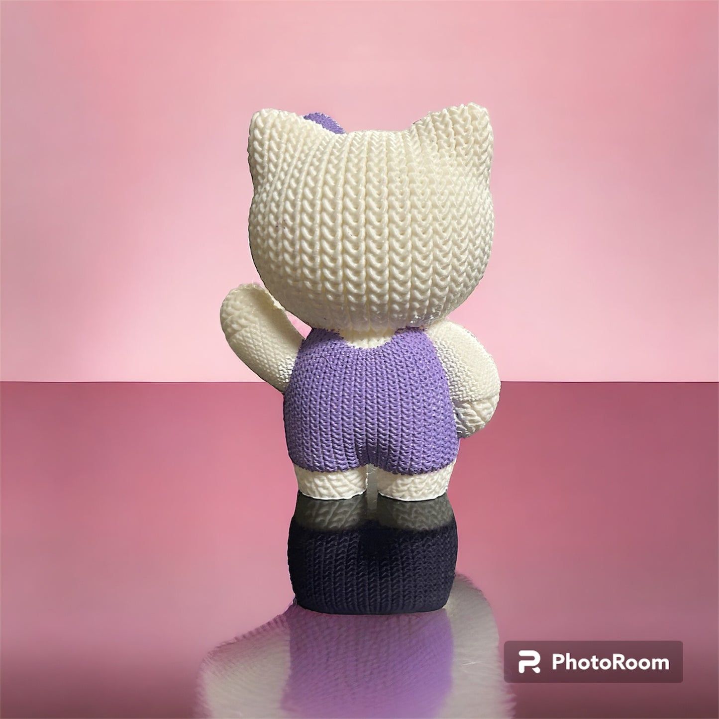 3D Printed Knitted Buddy "Hello Kitty"