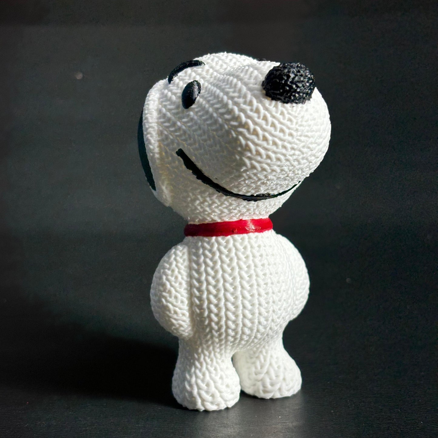 3D printed knitted Buddy “Snoopy”