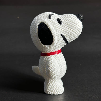 3D printed knitted Buddy “Snoopy”