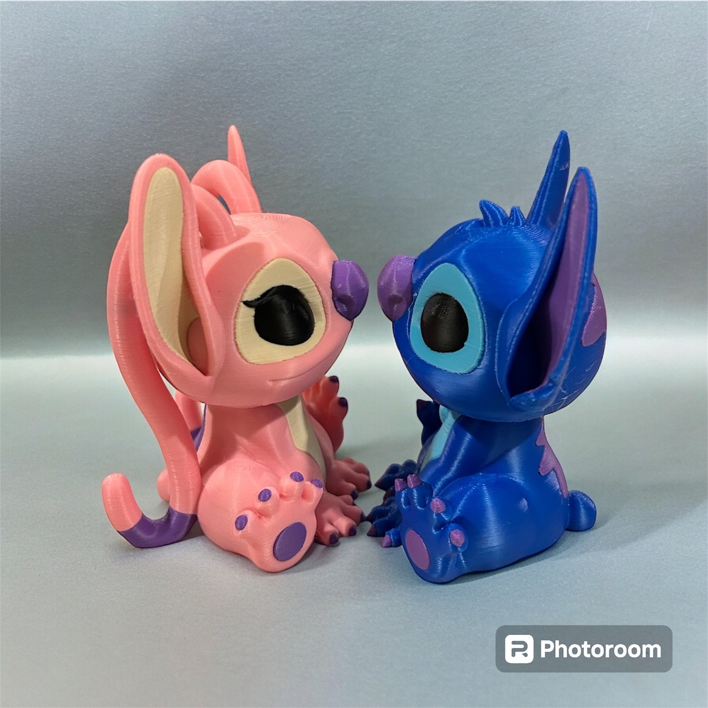 3D printed Stitch or Angel figurine