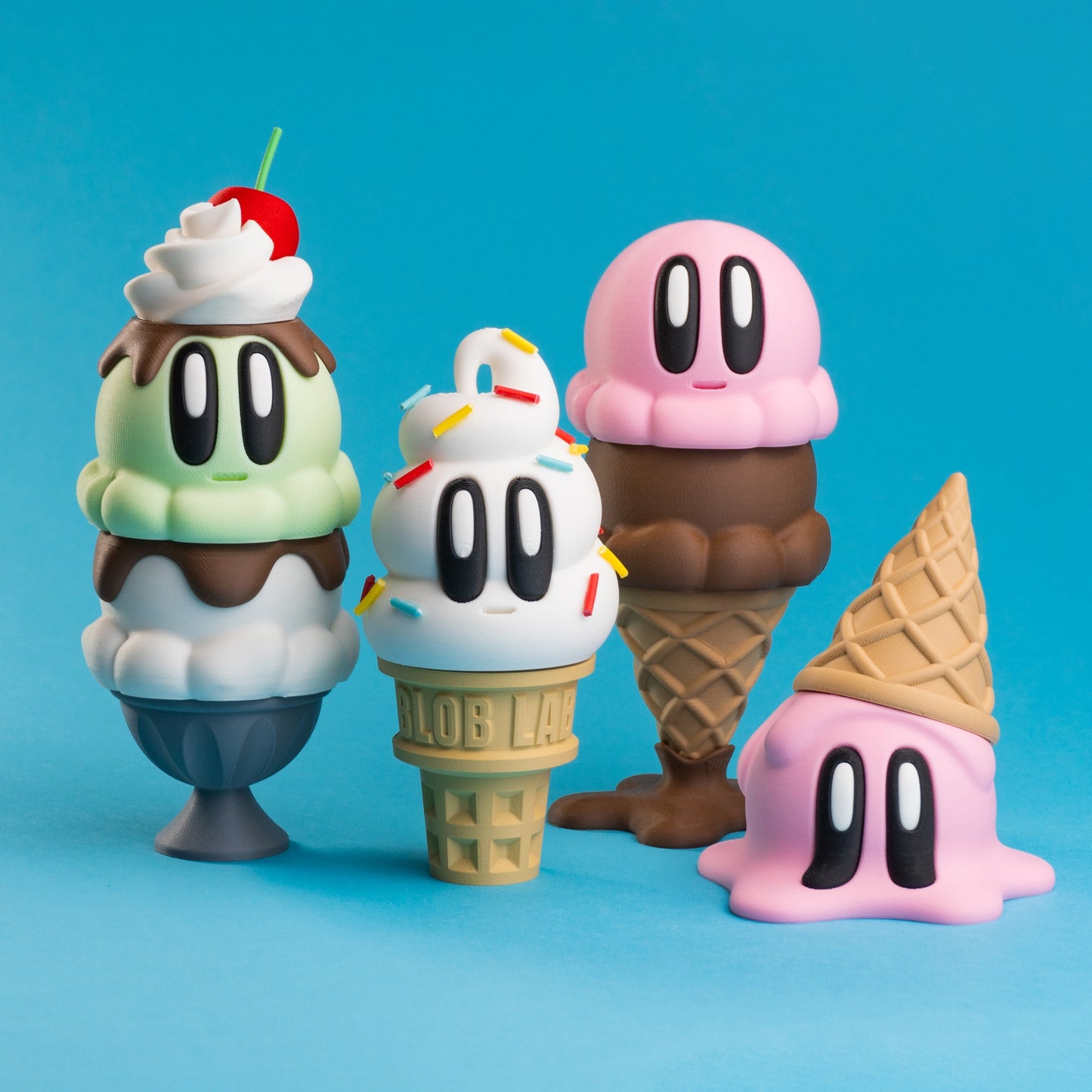 Ice cream blob buddies