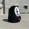 3D Printed Knitted Buddy "Kaonashi"