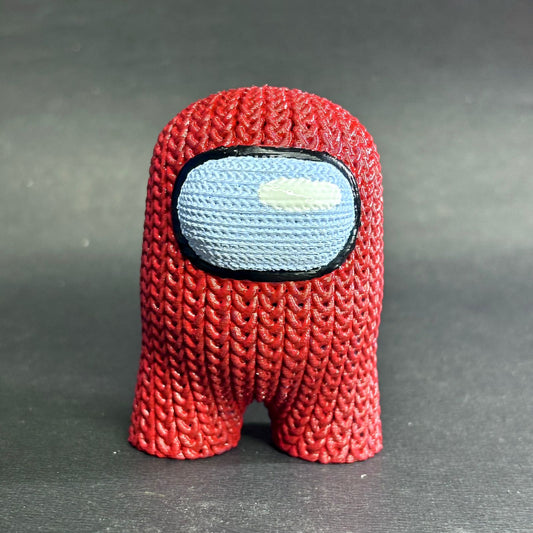 3D printed Knitted Buddy "Imposter"