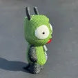 3D Printed Knitted Buddy "GIR"