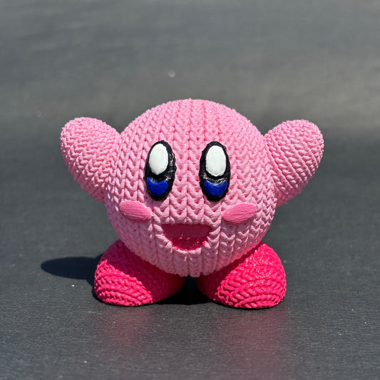 3D Printed Knitted Buddy "KIRBY"