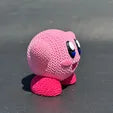 3D Printed Knitted Buddy "KIRBY"