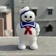 3D printed Knitted Buddy "Stay Puft"