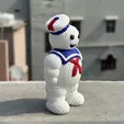 3D printed Knitted Buddy "Stay Puft"