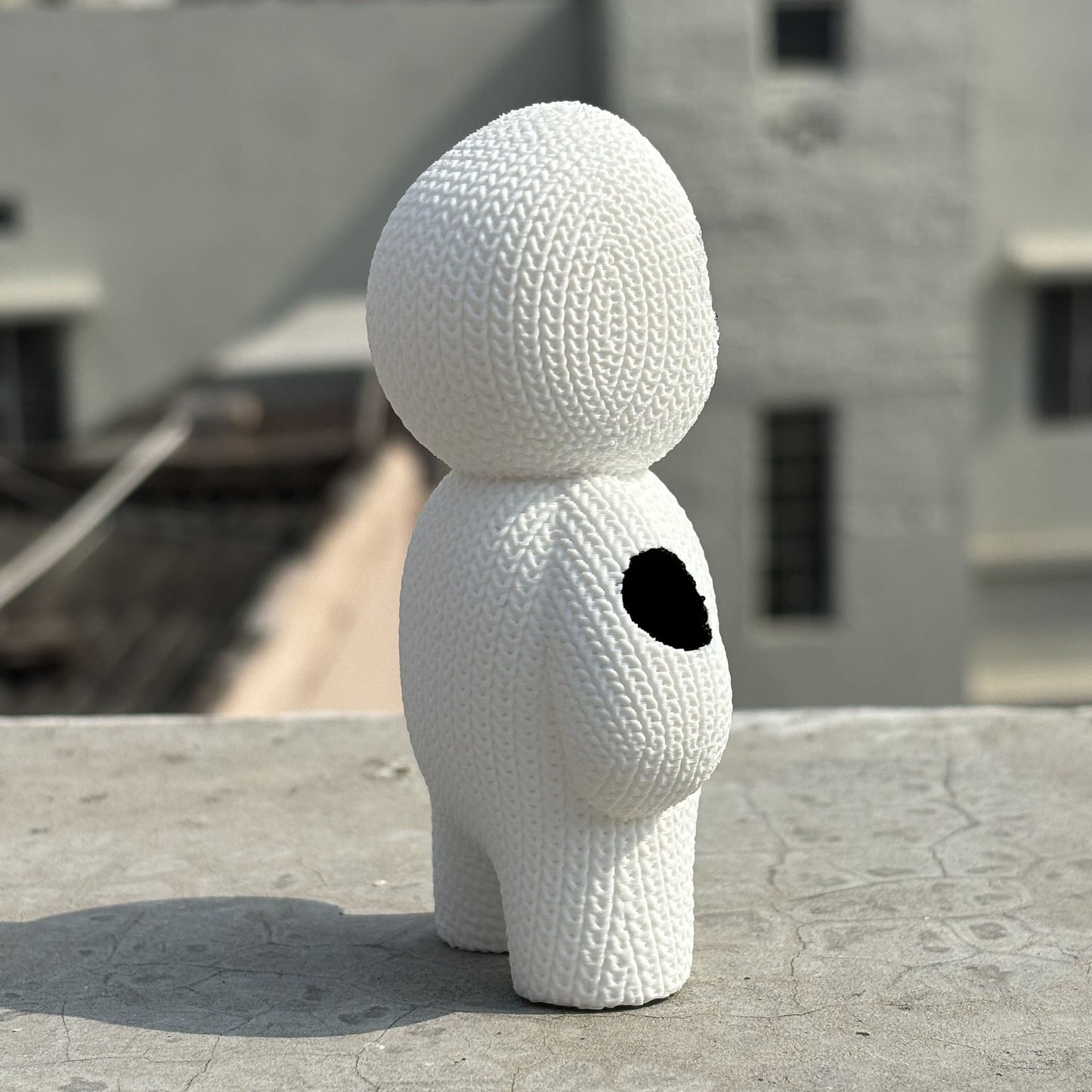 3-D printed Knitted "Spot into the spiderverse"