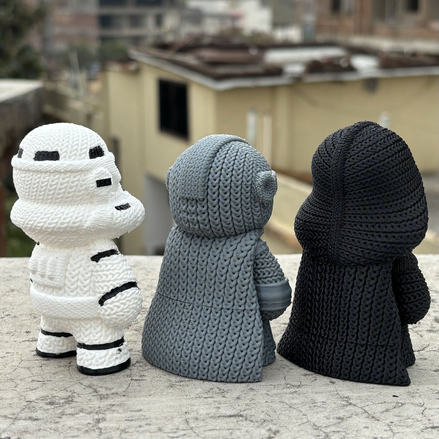 3-D Knitted Buddy "Star Wars bundle"