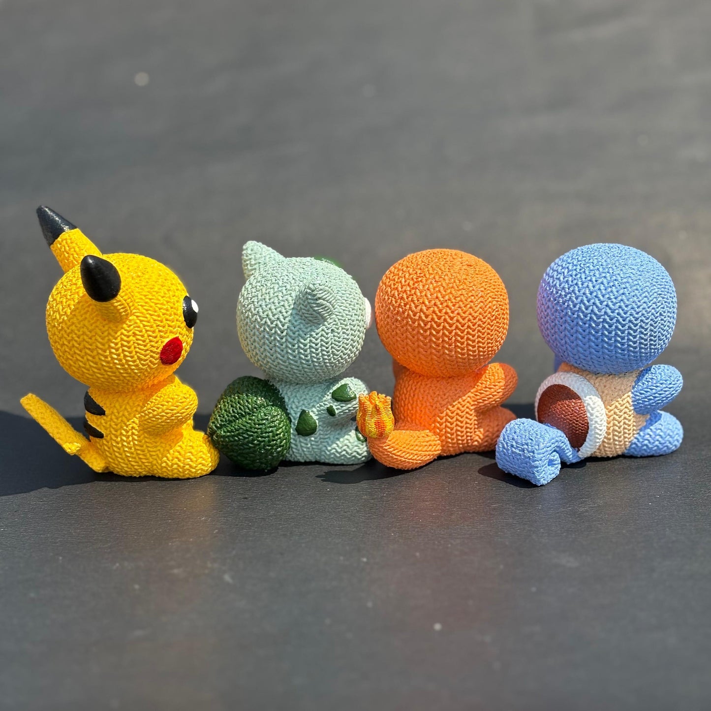 3-D knitted buddy "Pokémon bundle"