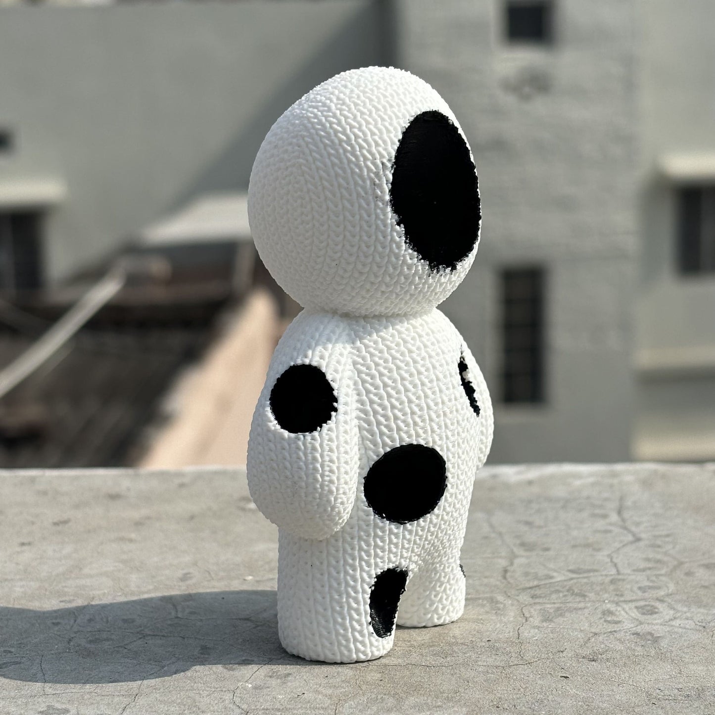 3-D printed Knitted "Spot into the spiderverse"