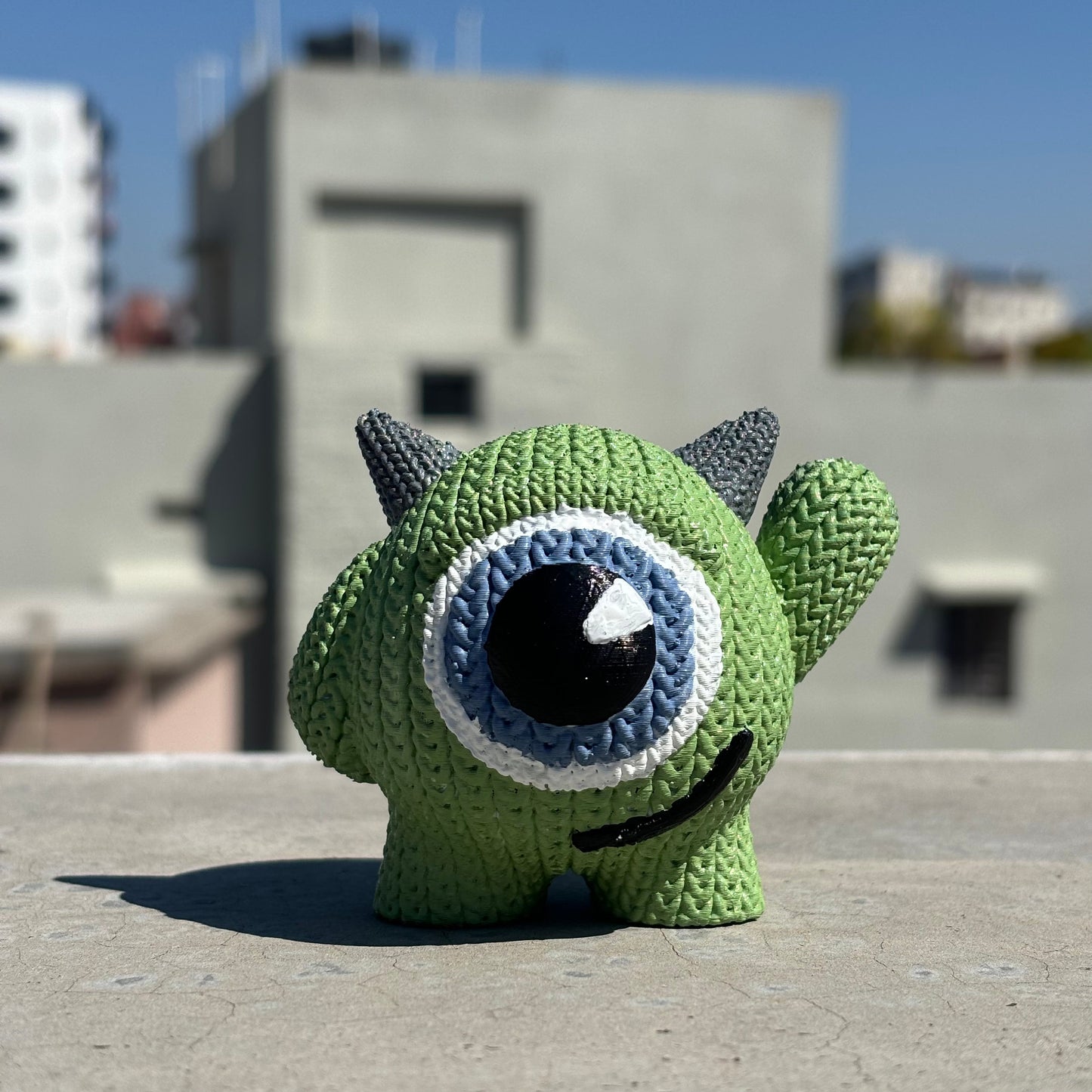 3D Printed Knitted Buddy "Monster Inc Bundle"